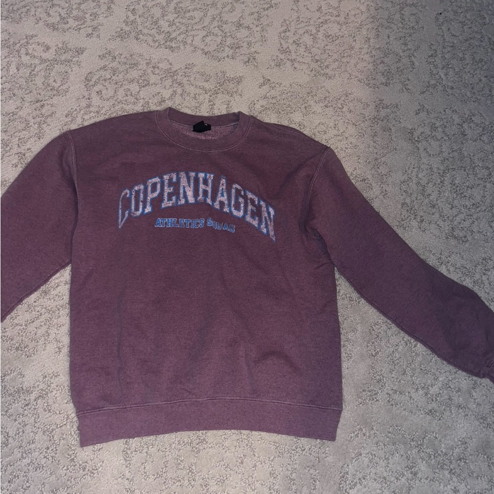 Men's Maroon Crewneck Sweater